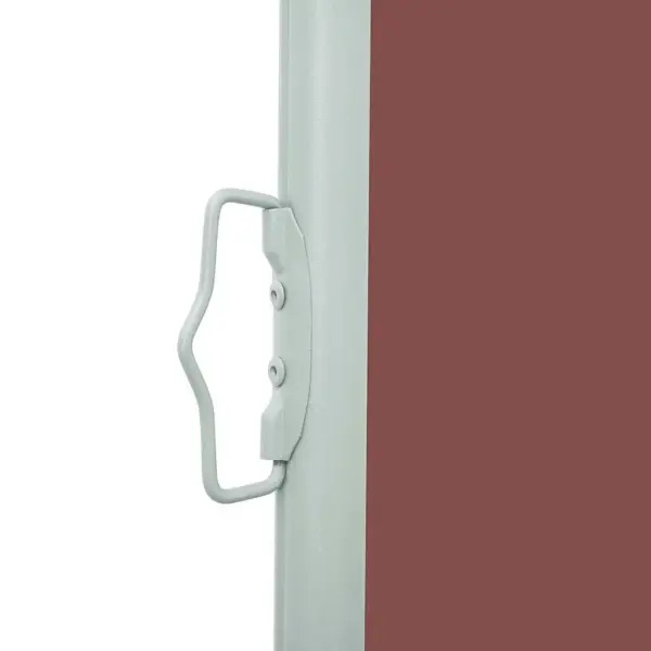 Lahtitõmmatav terrassi privaatsussirm, pruun, UV- ja veekindel, 100 x 0–500 cm – 11