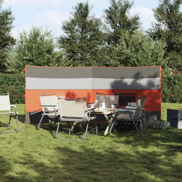 Matka tuuletõke, hall ja oranž, veekindel, 340 x 130 cm – 3