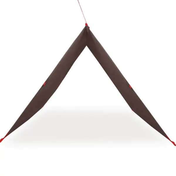 Veekindel matka tuulevari, pruun, 366 x 306 cm, PU-kattega polüester, kandekotiga – 4