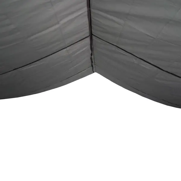 Matkapresent tuulevarjuna ja maakattena, hall ja oranž, 420 x 440 cm, veekindel – 5