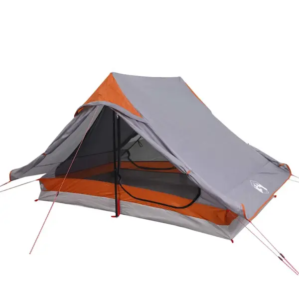 Veekindel hall matkatelk 2 inimesele, PU-kattega polüester, 225 x 136 x 133 cm – 7