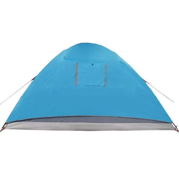 Veekindel kuppelmatkatelk 4 inimesele, sinine, PU-kattega 185T polüester, 290 x 320 x 150 cm – 11