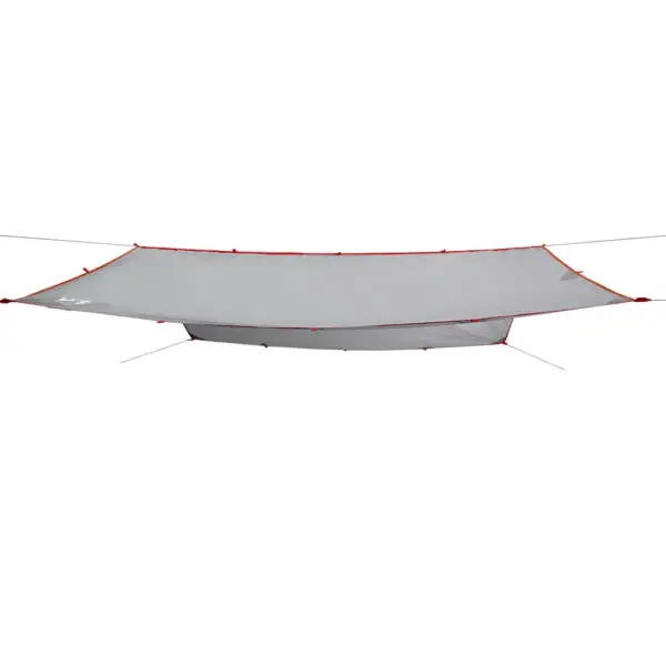 Matkavarikatus tuule- ja veekindel, hall ja oranž, 500 x 294 cm – 4