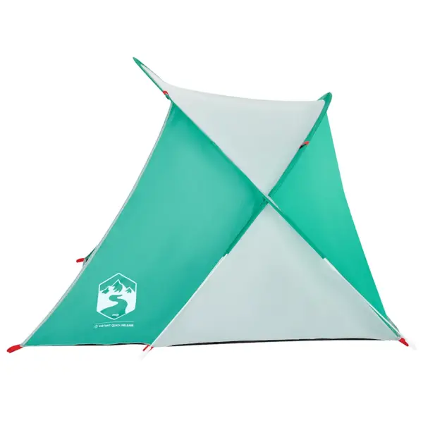 Pop-up rannatelk 2 inimesele, mereroheline, veekindel polüester – 6