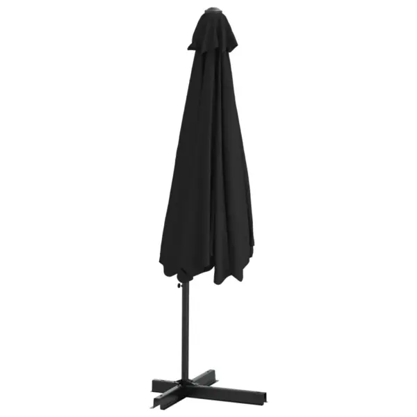 Aia päikesevari vändamehhanismiga, 300 cm, must, teraspostiga - 5