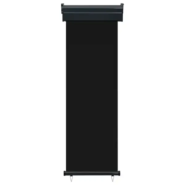 Rõdu külgsein ruloo, UV- ja veekindel, must, 65 x 250 cm – 2