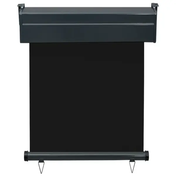 Rõdu külgsein ruloo, UV- ja veekindel, must, 65 x 250 cm – 4
