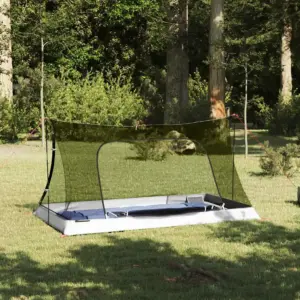 Must võrgust sisetelk välitingimustesse, 220 x 128 x 110 cm, kandekotiga