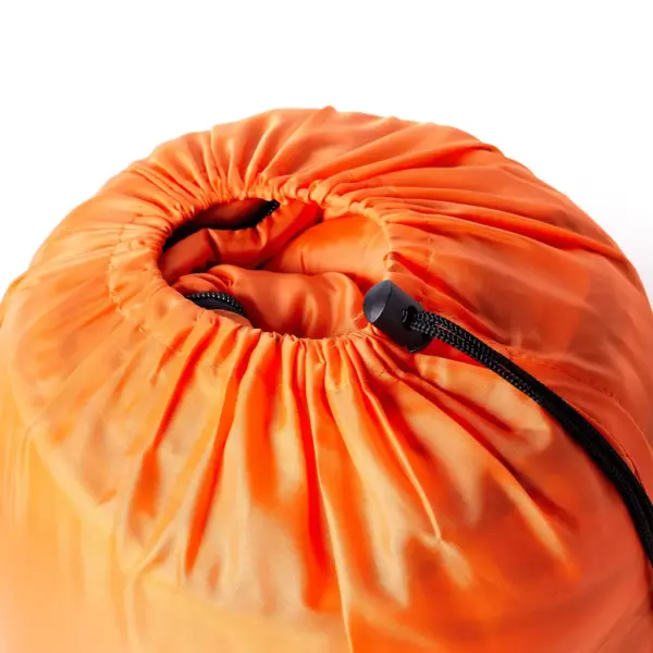 Muumia magamiskott täiskasvanule, 3 hooajaks, oranž-must, 215 x 85 cm – 4