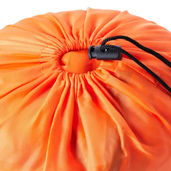 Muumia stiilis täiskasvanute magamiskott 3 hooajaks, oranž-must, 180 x 62 cm – 3