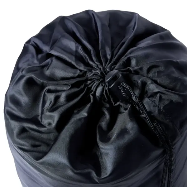 Muumia stiilis täiskasvanute magamiskott 3 hooajaks, must-punane, 194 x 68 cm – 3