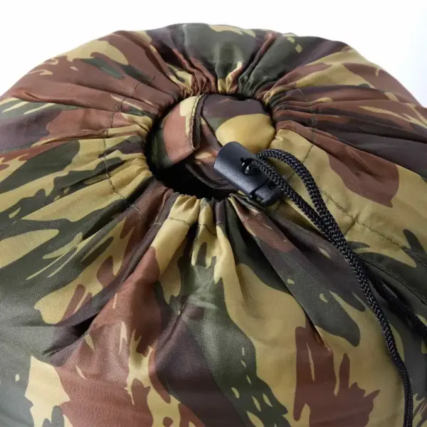 Muumia stiilis täiskasvanute magamiskott matkamiseks, 3 hooaega, kamuflaaž, 180 x 62 cm – 3