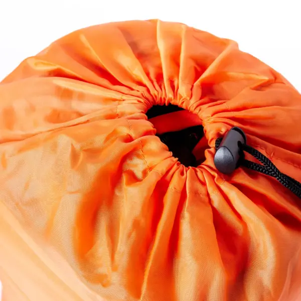 Muumia stiilis magamiskott täiskasvanutele, 3 hooaega, oranž-must, 222 x 74 cm – 3