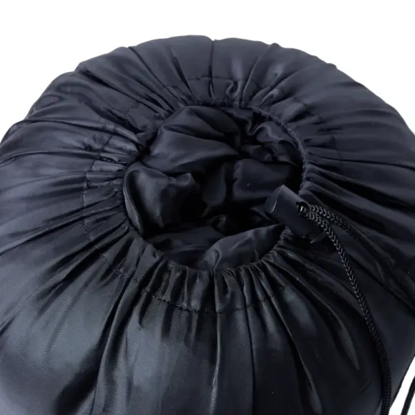 Muumia stiilis täiskasvanute magamiskott matkamiseks, 3 hooaega, must-punane, 222 x 74 cm – 3