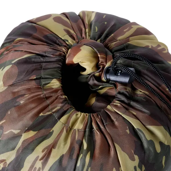 Muumia stiilis täiskasvanute magamiskott matkamiseks, kamuflaaž, 3 hooaega, 222 x 74 cm – 3