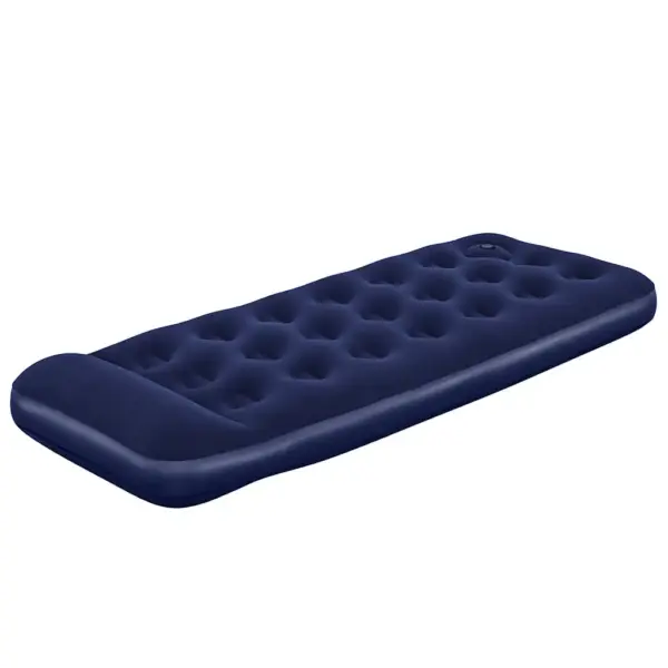 Bestway ühekohaline õhkmadrats sisseehitatud jalgpumbaga, tumesinine, 185 x 76 x 28 cm – 2