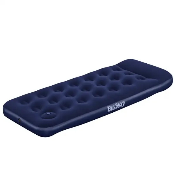 Bestway ühekohaline õhkmadrats sisseehitatud jalgpumbaga, tumesinine, 185 x 76 x 28 cm – 3