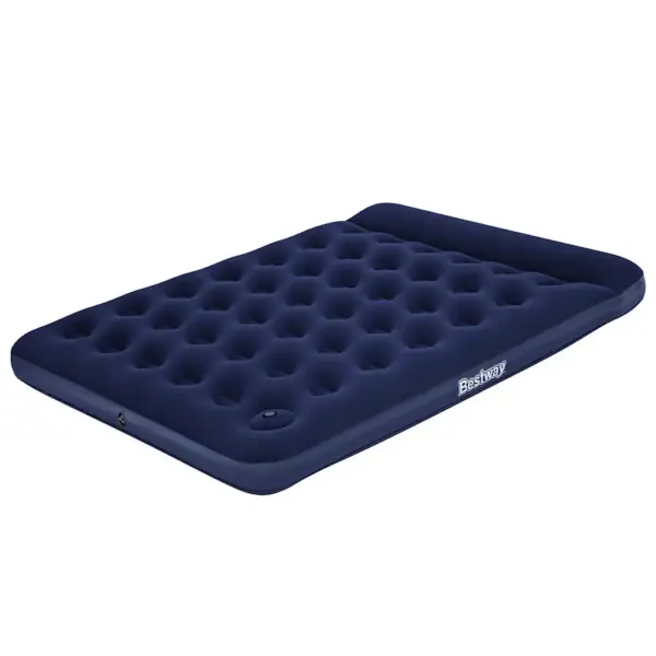 Bestway õhkmadrats sisseehitatud jalgpumbaga, tumesinine, 203 x 152 x 28 cm – 3
