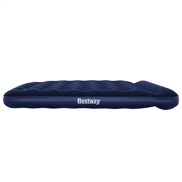 Bestway õhkmadrats sisseehitatud jalgpumbaga, tumesinine, 203 x 152 x 28 cm – 7