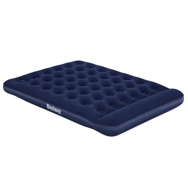 Bestway õhkmadrats sisseehitatud jalgpumbaga, tumesinine, 203 x 152 x 28 cm – 8