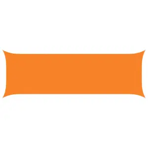 UV- ja veekindel oranž päikesepuri, 6 x 2 m, polüester-oxford