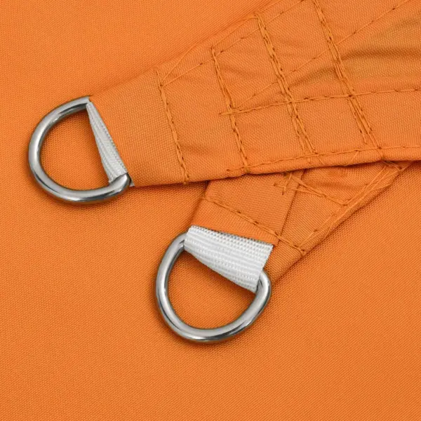 UV- ja veekindel oranž päikesepuri, 6 x 2 m, polüester-oxford – 5