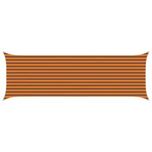 Päikesepuri UV-kaitsega, oranž-pruun, 6 x 2 m, polüester Oxford