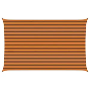 Päikesepuri oranž-pruun, ristkülik, 8 x 5 m, polüester Oxford
