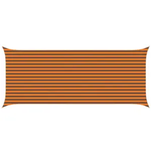 Päikesepuri rõdule ja aeda, oranž/pruun, 6 x 2,5 m, polüester Oxford