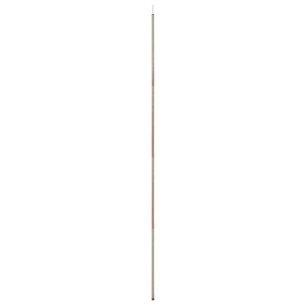 Päikesepurje post nööri ja vaiguga, tsingitud teras, 250 cm – 2