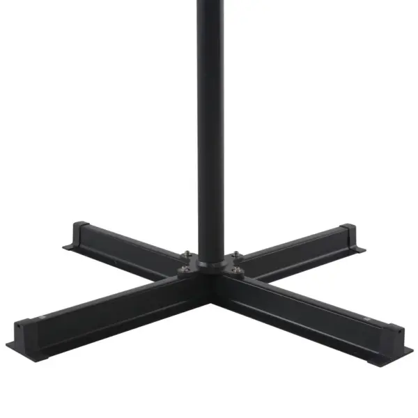 Päikesevari ristalusega, alumiiniumpostiga, terrakota, 500 cm – 6