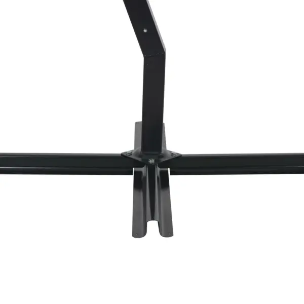 Päikesevari lamineeritud bambus- ja kuusepuidust postiga, pruunikashall, 400 x 300 cm – 7