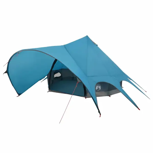 Veekindel pere teepee telk 5 inimesele, sinine/hall, 415 x 415 x 247 cm – 2