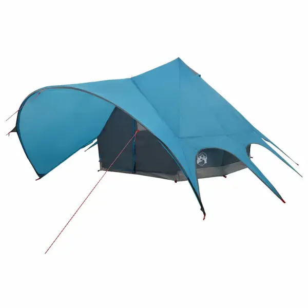 Veekindel pere teepee telk 5 inimesele, sinine/hall, 415 x 415 x 247 cm – 4