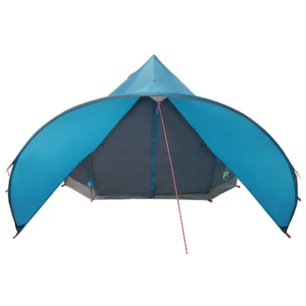Veekindel pere teepee telk 5 inimesele, sinine/hall, 415 x 415 x 247 cm – 5