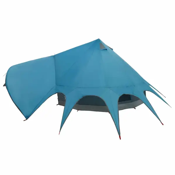 Veekindel pere teepee telk 5 inimesele, sinine/hall, 415 x 415 x 247 cm – 7