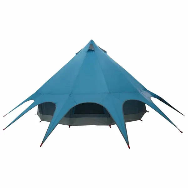 Veekindel pere teepee telk 5 inimesele, sinine/hall, 415 x 415 x 247 cm – 8