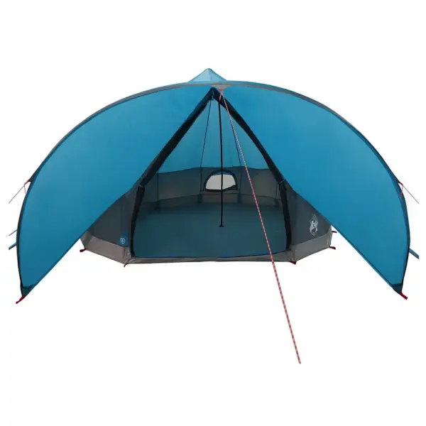 Pere teepee telk 9 inimesele, sinine-hall, veekindel, 502 x 502 x 297 cm – 6