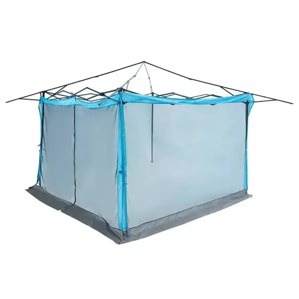 Pere telk 8-le panipaikadega, sinine taft, 520 x 520 x 190 cm – 12