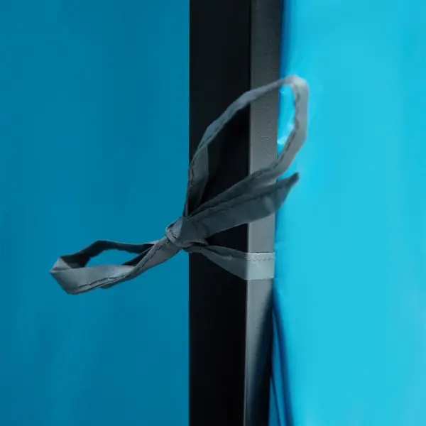 Pere telk 8-le panipaikadega, sinine taft, 520 x 520 x 190 cm – 6