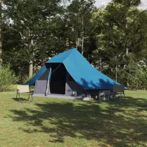 Pere tipi telk, sinine taft, 10-le, 364 x 281 x 257 cm