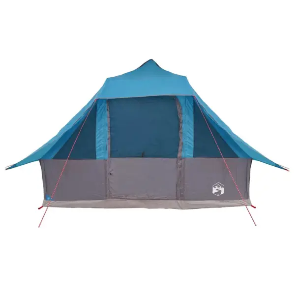 Pere tipi telk, sinine taft, 10-le, 364 x 281 x 257 cm – 11