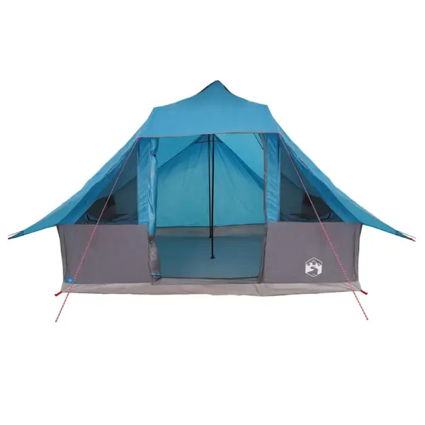 Pere tipi telk, sinine taft, 10-le, 364 x 281 x 257 cm – 4