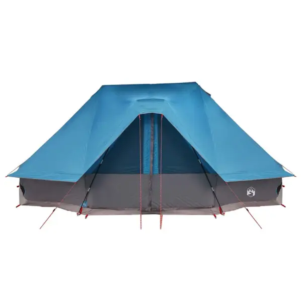 Pere tipi telk 10-le, sinine taft, E-pordi ja akendega, 680 x 430 x 270 cm – 11