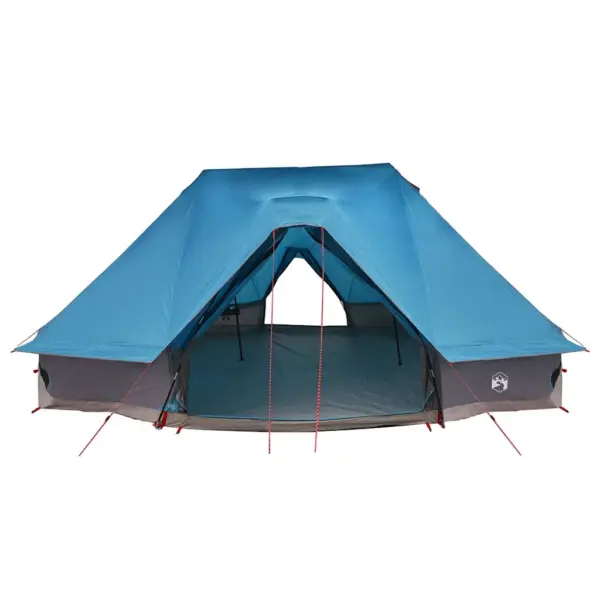 Pere tipi telk 10-le, sinine taft, E-pordi ja akendega, 680 x 430 x 270 cm – 4