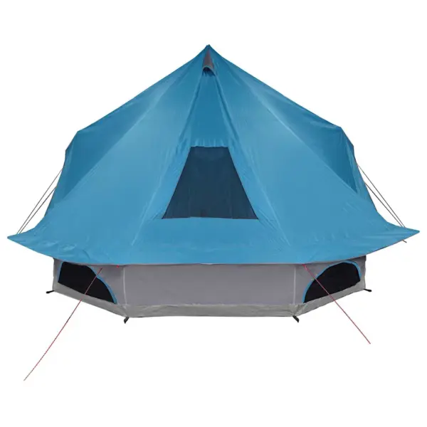 Pere tipi telk 10-le, sinine taft, E-pordi ja akendega, 680 x 430 x 270 cm – 5