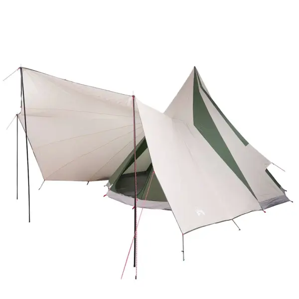Pere tipi telk varikatuse ja õhuavaga, roheline, 12-le, 510 x 690 x 330 cm – 2