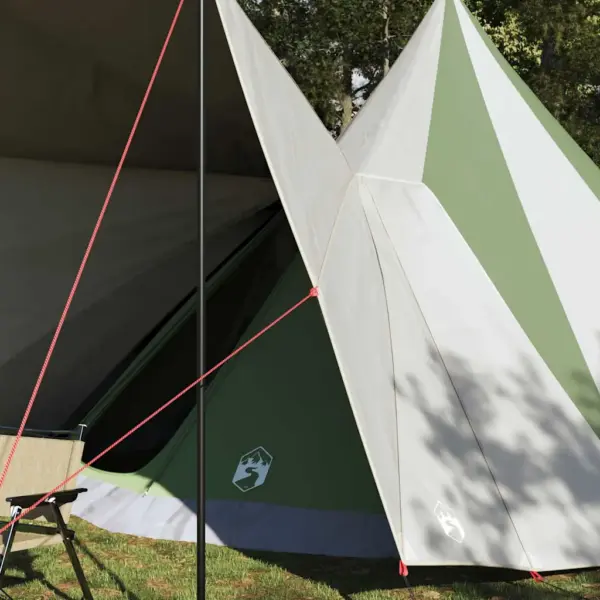 Pere tipi telk varikatuse ja õhuavaga, roheline, 12-le, 510 x 690 x 330 cm – 3