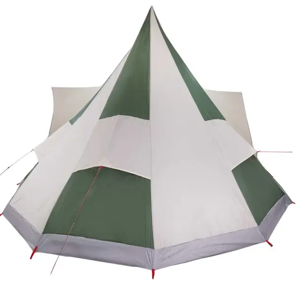 Pere tipi telk varikatuse ja õhuavaga, roheline, 12-le, 510 x 690 x 330 cm – 6