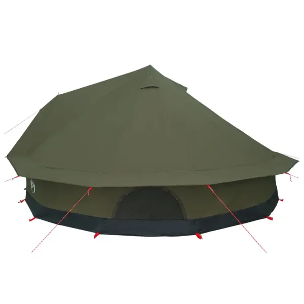 Peretelk 10 inimesele, armeeroheline, veekindel 185T polüester 500 x 500 cm - 4